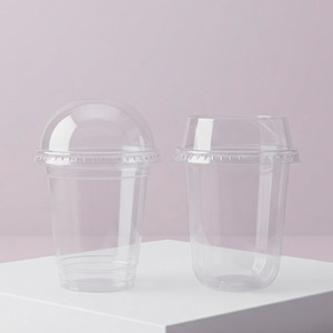 Factory Wholesale PP/PET <b>Plastic</b> <b>Cup</b> Ice Coffee Cold PP Disposable 16 24 oz Clear PET <b>Plastic</b> <b>Cups</b> With Lids - Product Image 1