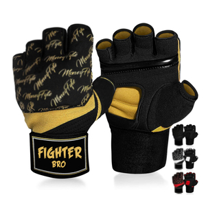 Gants intérieurs en néoprène à enroulement rapide pour l'entraînement de boxe, respirants, avec sangle de poignet, pour le kickboxing et le MMA, protection, taille personnalisée - Product Image 1