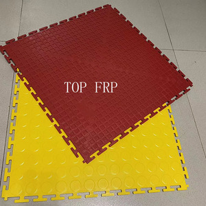 Baldosas de PVC entrelazadas tipo moneda para suelo de garaje de alta resistencia a precio de fábrica - Product Image 4
