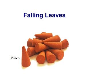 Natural Falling Leaves <b>Incense</b> <b>Cones</b> Wholesale Supply From Best Brand <b>Incense</b> <b>Cones</b> <b>Backflow</b> <b>Incense</b> <b>Cones</b> (Orange) - Product Image 1