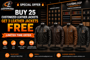 Top Premium Quality Leather <b>Western</b> <b>Jacket</b> Custom Logo Design Women's Slim Fit Zipper Closure Unique Clothing - Product Image 2