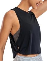 Veste en coton sans couture respirante à séchage rapide pour femme - Sport, athlétisme, yoga, course à pied, gym, coupe ample, manches courtes