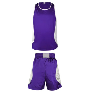 Meilleures ventes, uniforme de boxe en coton 100%, uniforme de sport de boxe, taille personnalisée, meilleurs uniformes de boxe unisexes - Product Image 2