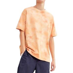 เสื้อยืดแขนสั้นผ้าฝ้ายถักพิมพ์ลายตามสั่ง 100% เป็นมิตรกับสิ่งแวดล้อม ระบายอากาศได้ดี แห้งเร็ว ทรงหลวมแบบยูนิเซ็กส์ คอเสื้อแบบดรอปโชว์เดอร์ สไตล์เรโทร - Product Image 3