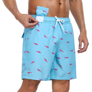 Short de bain uni pour homme personnalisé, doublure de compression 5,5 pouces, écologique, séchage rapide, respirant, 2-en-1, avec poches, décontracté - Product Image 6