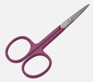 High Quality Customized Multi Color Fine Point <b>Nail</b> Cuticle <b>Scissors</b> Curved Ceramic Square Hole Beauty Tool <b>for</b> <b>Nail</b> Care - Product Image 1