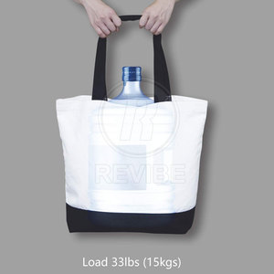 กระเป๋าโท้ทผ้าคอตตอนคุณภาพเยี่ยมกระเป๋าผ้าคอตตอนสำหรับช้อปปิง - Product Image 5