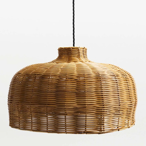 Hot Selling Handcrafted Natural Rattan Woven Dome Pendant <b>Light</b> <b>Shade</b> Lamp <b>Shade</b> <b>For</b> Home Hotel Restaurant Decor - Product Image 1