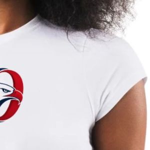 Camiseta Deportiva Corta Blanca para Mujer, Transpirable, Informal, de Algodón, para Gimnasio, Fitness, Entrenamiento, Ejercicio, Manga Corta - Product Image 6