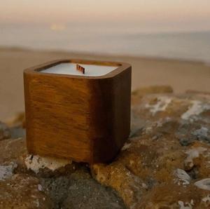 Support de bougie en bois fait main, style rustique, pour bougies chauffe-plat, décoration d'intérieur, centre de table, fournisseur en gros - Product Image 5