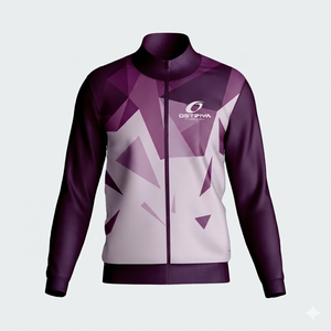Ostriya International 2026 Latest Design Men's <b>Warm</b> Windproof Zipper Jacket Outdoor Front Logo Stand Vintage Spandex/Polyester - Product Image 5