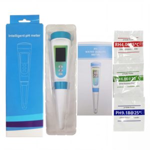 מד <span class=keywords><strong>pH</strong></span> דיגיטלי מקצועי למזון מוצק למחצה, בשר, גבינה ונוזלים, בודק דיוק לקוסמטיקה, מעבדה ואיכות מזון - Product Image 6