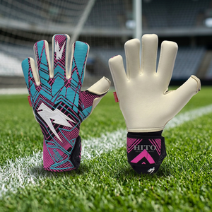 Latest <b>Model</b> Cheap Price Goalkeeper Gloves In Solid Color Design Your <b>Own</b> Sports Wear Football Goalkeeper Gloves Durable Grip - Product Image 2