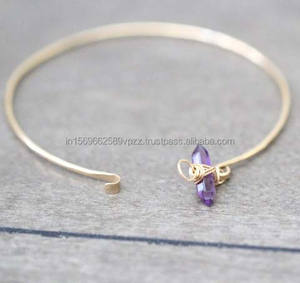 Bracelet en pierre solide Turquoise naturelle Bijoux de bureau Diamant Main Valentine Cadeau Lui Mari Bracelet fait main pour tous - Product Image 2