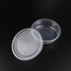 Clear Reusable Plastic Deli <b>Container</b> Lid Polypropylene 500pc (50/10) 6 Oz <b>Takeaway</b> Food Storage Bowl Minimalist Travel Hotel - Product Image 6