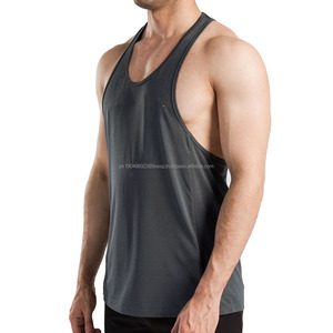 Camiseta sin Mangas Ajustada con Cuello Redondo y Canalé, 100% Personalizada al por Mayor, Camiseta de Algodón Blanca para Hombre con Impresión de Logotipo Personalizado - Product Image 2