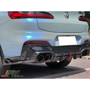 ตัวกระจายแสงด้านหลังคาร์บอนไฟเบอร์สไตล์ jpmae 3ชิ้นสำหรับ2018-2021สำหรับ BMW F97 X3M F98 X4M - Product Image 1