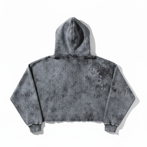 2025 Women's High Quality Custom Cotton Oversized Hoodie Women Sweatshirts Plain Cotton Street Wear Crop Top Hoodies - Product Image 2