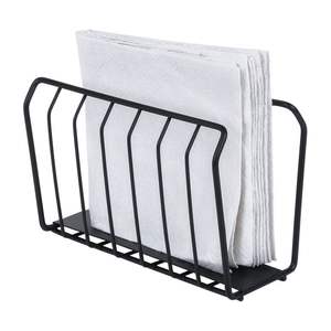 Porta Servilletas Vertical Metálico para Cafetería, Hotel, Dispensador de Papel para Mesa de Comedor, Organizador de Servilletas - Product Image 6