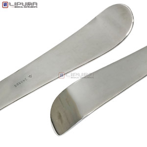 Espátula Mezcladora de 200 mm, Doble Extremo, Cabeza Redondeada, Espátula para Cemento de Acero Inoxidable Pulido, Herramientas de Mezcla para Artistas y Laboratorios Dentales - Product Image 4