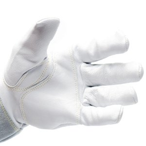 Nouveaux gants de soudage en cuir de chèvre, résistants à la chaleur et aux étincelles, ignifuges, pour travaux lourds et lutte contre les incendies - Product Image 5