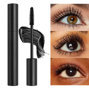 Máscara de Pestañas Resistente al Agua y al Aceite, de Larga Duración, Anti-Manchas, Rizador de Pestañas, Voluminizador, Maquillaje de Pestañas de Marca Privada, Tubo Negro y Blanco - Product Image 2