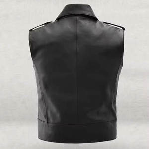 Chaleco de Motociclismo Profesional de Cuero, Protector, Talla Grande, Impermeable y Transpirable para Hombre, Equipo de Motocicleta 2026, Hecho en Pakistán - Product Image 3