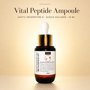 Ampolla de Péptidos Vitales 25ml, Suero Facial Herbal Antienvejecimiento, Acetil Hexapéptido-8, Colágeno, Arbutina, Vitamina B5, Hidratante, Coreano - Product Image 1
