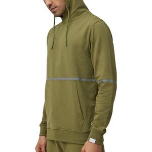 Ensemble de survêtement polaire à capuche pour homme, personnalisé, hiver, vente en gros, coton polyester, tenue de jogging, séchage rapide, respirant - Product Image 3
