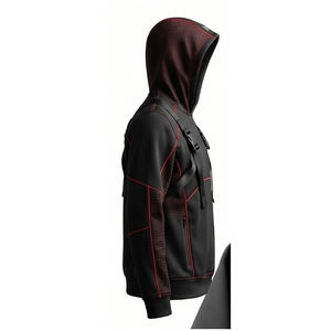 Sweat à capuche de yoga d'hiver en polyester/coton de luxe, veste de sport haute performance, résistante à l'eau, réfléchissante, pour la course à pied - Product Image 2