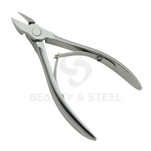 Coupe-cuticules en acier inoxydable de haute qualité, outil de soin des ongles pour pédicure et manucure, à double ressort et mâchoires de précision - Product Image 1