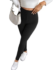 Leggings de yoga élégants pour femmes, pantalons de sport et de fitness en plein air, collants taille haute pour le contrôle du ventre et le rehaussement des fesses, confortables - Product Image 2