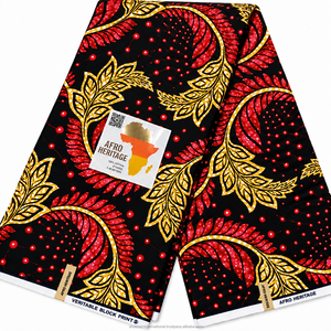 Tela de Alta Calidad con Estampado de Cera Ankara, Textil Africano de Moda para la Confección de Ropa y Vestidos para Mujer - Product Image 4