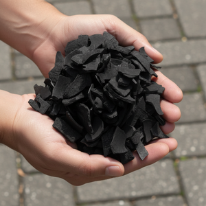 Carbón de Cáscara de Coco con Alto Contenido de Carbono Fijo 80% para Carbón Activado - Product Image 1