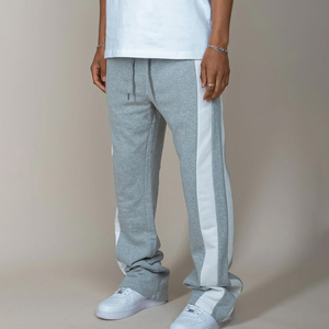 New <b>Men's</b> Streetwear Print Custom <b>Flared</b> Sweatpants for <b>Men's</b> Leg Trouser Stacked <b>Flared</b> Sweat Pants for <b>Men</b> OEM Service - Product Image 3