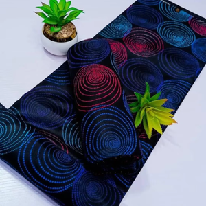 Premium Kenya African Wax Print & Ankara Cotton Fabric Vibrant Cultural Pattern for Fashion Production - Product Image 1