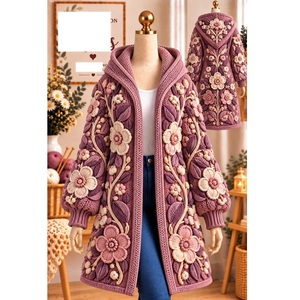 Suéteres 100% acrílico o algodón, calibre 12, para mujer, los más modernos, estilo casual para la temporada de invierno, proveedor de Bangladesh. - Product Image 6