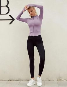 Camiseta de Yoga para Mujer INDEX, Azul, Media Cremallera, Manga Larga, Ajuste Ceñido, Transpirable, Spandex/Poliéster, Ropa Deportiva, Diseño Sin Costuras, Color Sólido - Product Image 6