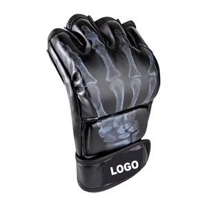 Guantes de Boxeo Muay Thai de Piel Sintética PU de Alta Calidad, Venta Directa de Fábrica 2025, Personalizados para Entrenamiento de MMA al Aire Libre - Product Image 3