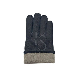 New Style Custom Made Design Casual Breathable Eco-Friendly Touchscreen Sports Plain Leather Gloves OEM Service Wholesale <b>Cheap</b> - Product Image 2
