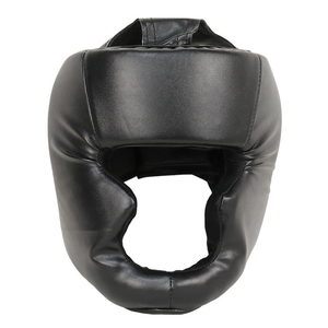 Casque de kick-boxing pour hommes, femmes et adultes, réglable, en éponge PU, protection de la tête pour le karaté, le muay thai, équipement d'entraînement - Product Image 1