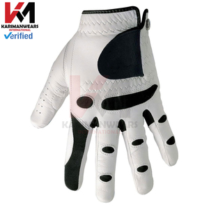 Gants de golf durables en cuir synthétique, anti-humidité, fournisseur en gros, service OEM pour les détaillants de golf - Product Image 5
