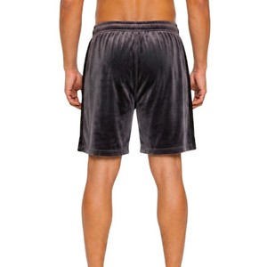 Pantalones Cortos Bermuda de Terciopelo Verde Sólido para Hombre, Tendencia 2026, Cintura Media con Cordón, Casuales, de Algodón Tejido Transpirable - Product Image 5