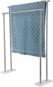 Support à serviettes décoratif de luxe en fer forgé avec une fabrication métallique haut de gamme pour un style d'intérieur de salle de bain moderne - Product Image 2