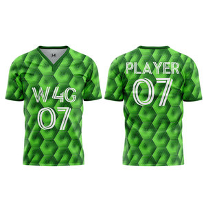 Wholesale Women's Soccer Jersey Uniform 100% Polyester Short Sleeve Printed with Custom Team <b>Name</b> for Teams - Product Image 6