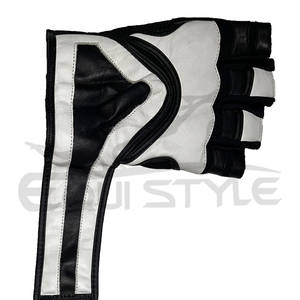 Guantes Profesionales para Levantamiento de Pesas, Guantes de Entrenamiento de Cuero Genuino Premium para Hombres y Mujeres, Guantes de Gimnasio para Fisicoculturismo al por Mayor - Product Image 4