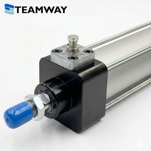 TEAMWAY BNB50 ซีรีส์ กระบอกสูบล็อคเพื่อความปลอดภัยด้านหน้า ป้องกันการตกกระแทก กระบอกสูบลมอะลูมิเนียมอัลลอยด์ความแข็งแรงสูง - Product Image 3