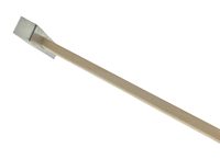 Marteau en acier à haute teneur en carbone pour artisanat métallique avec manche en bois bicolore (tête de 300 grammes)
