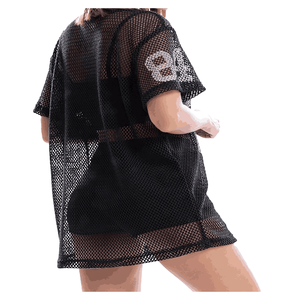 <b>Plus</b> <b>Size</b> Lightweight Women Crop <b>Top</b> <b>mesh</b> T shirt Street Wear Women Crop <b>Top</b> Quality Made Breathable Women Crop <b>Top</b> - Product Image 3