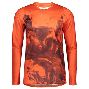 Customized Design Sublimation Printing Cycling Jersey Long Sleeve Breathable <b>Mtb</b> Riding <b>Shirts</b> Off Road Cycling Riders Outfit - Product Image 1